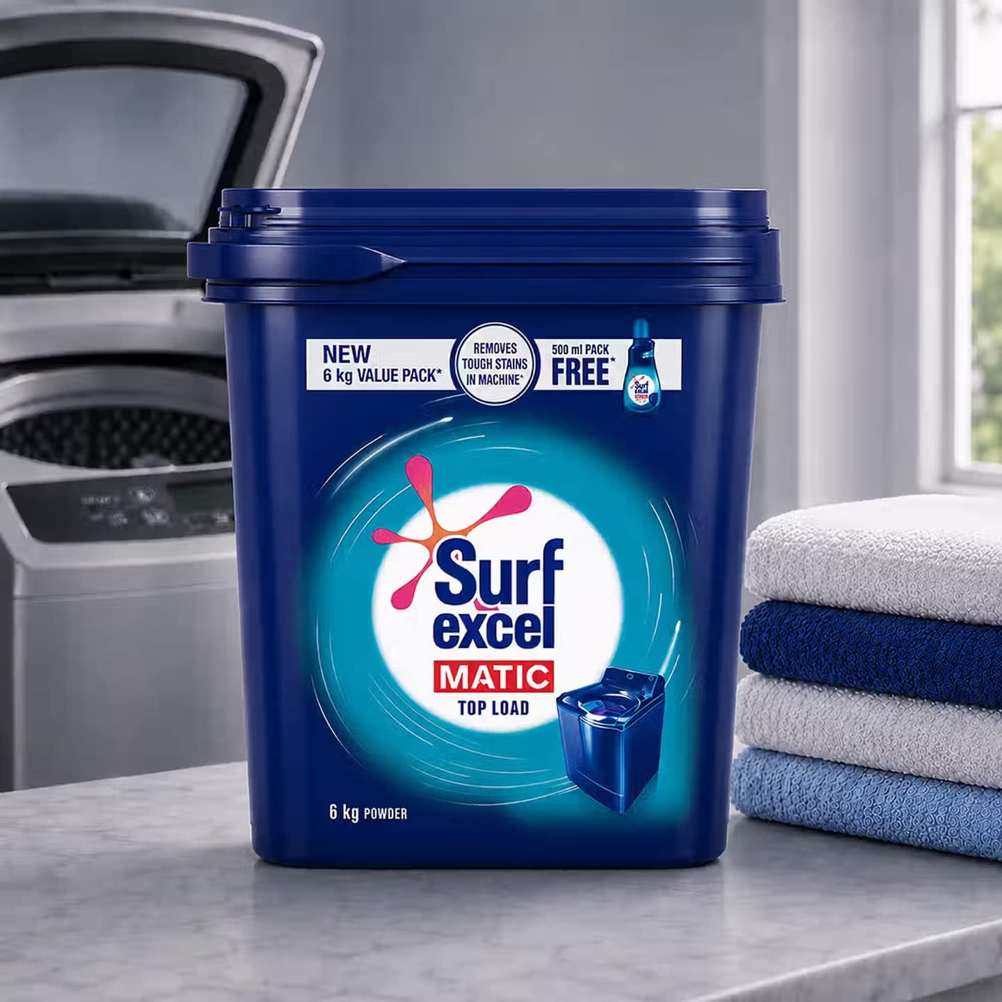 Surf Excel Matic Top Load Detergent Powder 8 kg