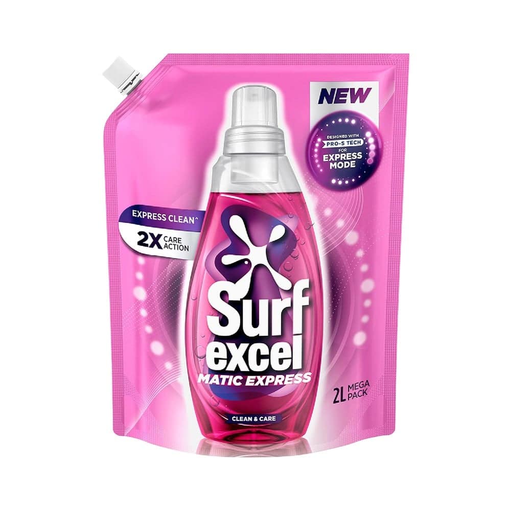 Surf Excel Matic Express Clean & Care 2 L + Clean & Fresh 2 L — Store bundle product image
