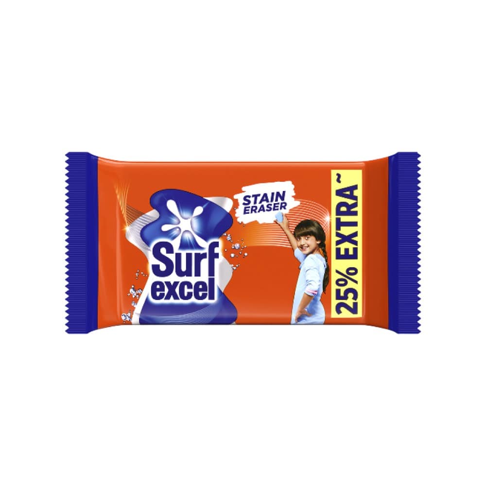 Surf Excel Stain Eraser Detergent Bar 80 g ×3