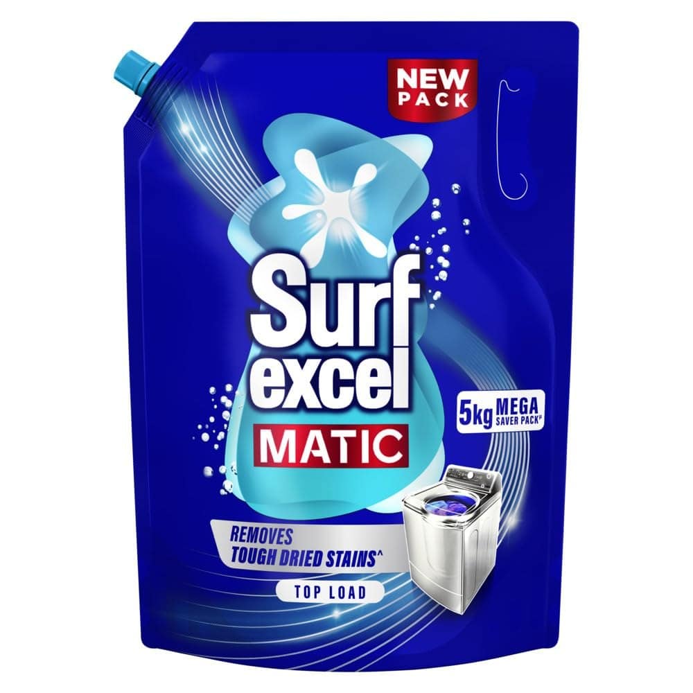 Surf Excel Matic Top Load Liquid Detergent 5 L