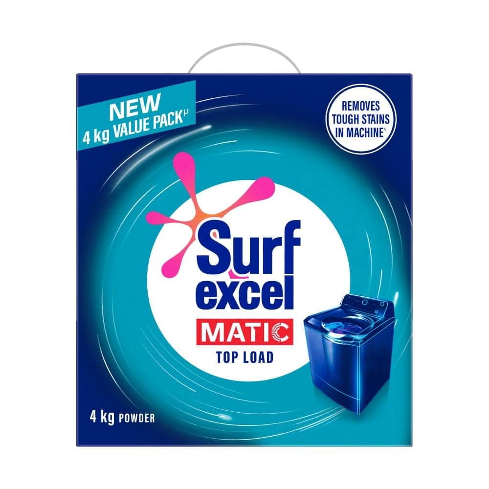 Surf Excel Matic Top Load Detergent Powder 4 kg
