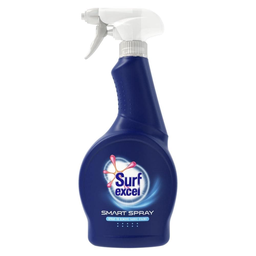 Surf Excel Smart Spray fabric stain remover, 450 ml spray bottle