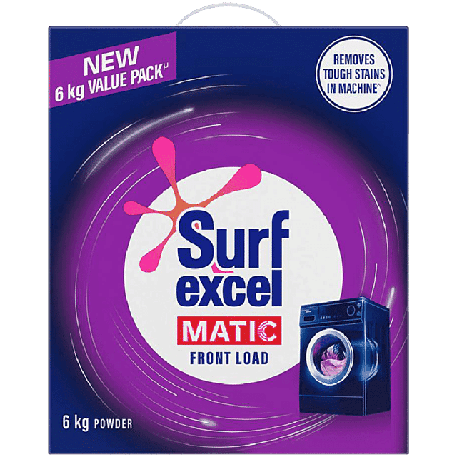 Surf Excel Matic Front Load Detergent Powder 6 kg